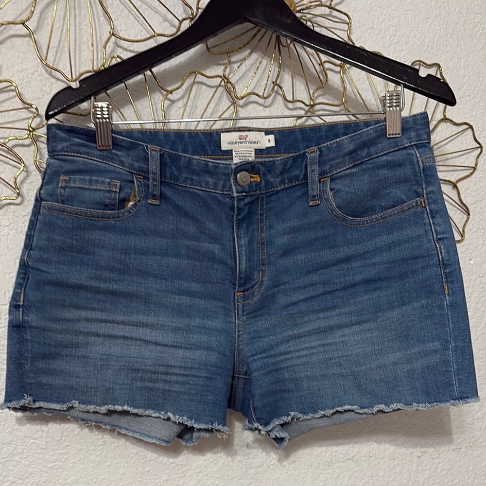 Vineyard vines Blue Jean Shorts Classic Cut-Off